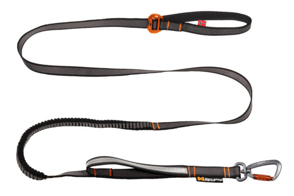 Smycz amortyzowana Touring bungee adjustable