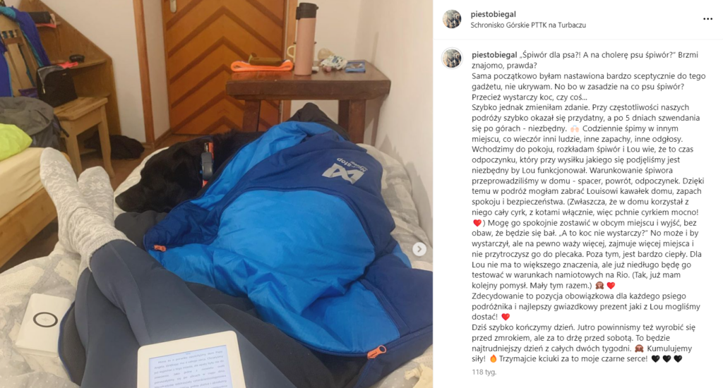 Blog. Trekking w górach z psem.